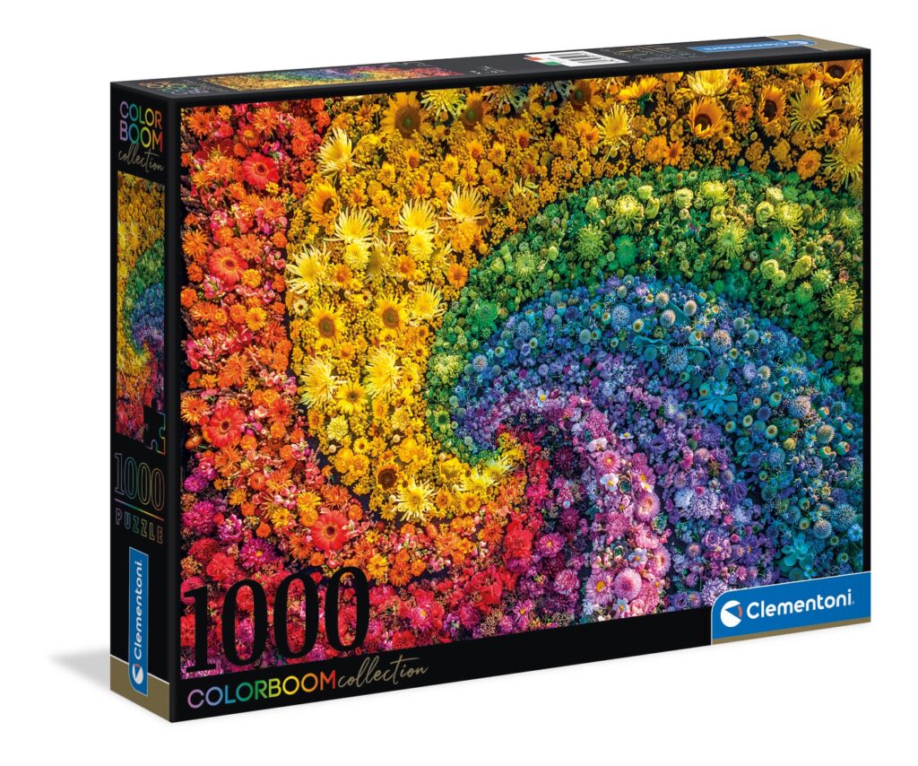 Clementoni Colorbloom Whirl - Premium Puzzles